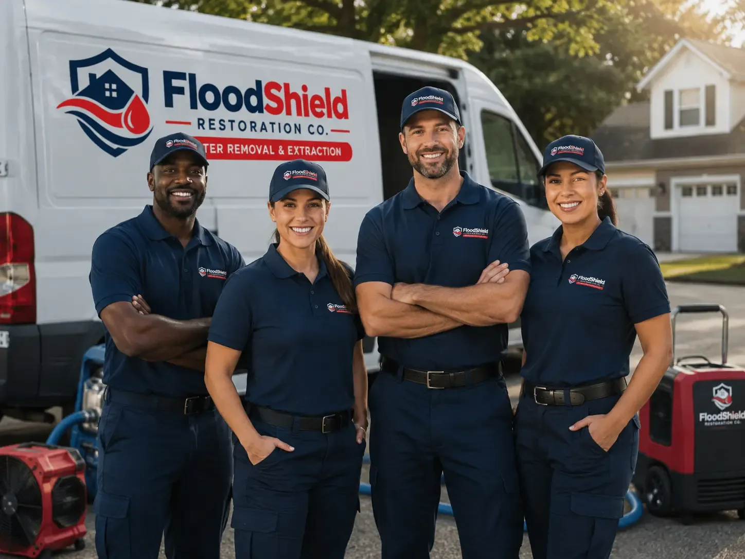 Flood Damage Restoration company in Winston, MO